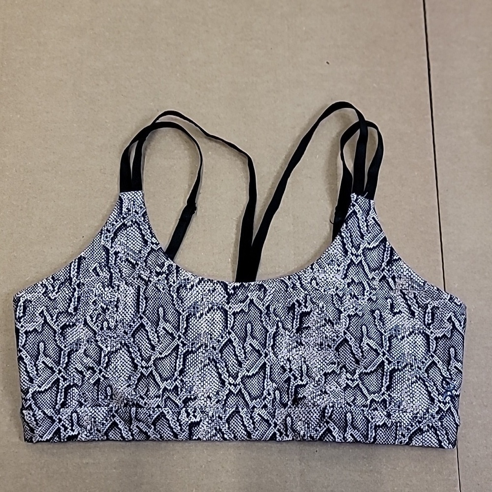 Good American Snake  print active  Bra - Picture 5 of 12